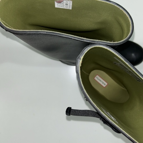 Hunter Field Huntress Rubber Women's Tall Boots Size 7M/8F EUC - Picture 8 of 9